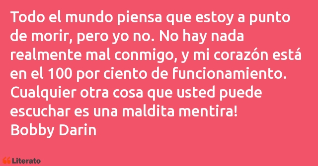 Frases de Bobby Darin