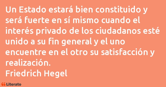 Frases de Georg Wilhelm Friedrich Hegel