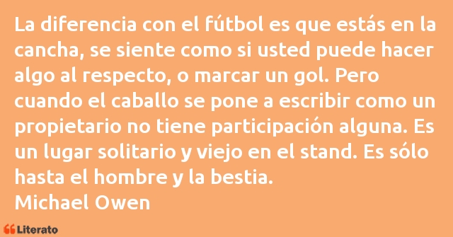 Frases de Michael Owen