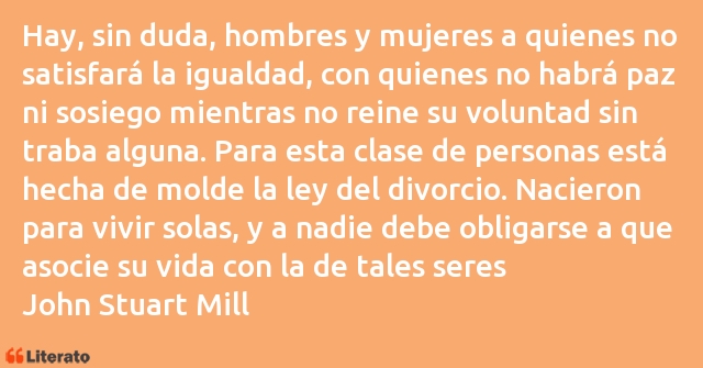 Frases de John Stuart Mill