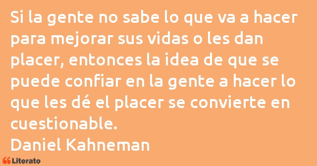 Frases de Daniel Kahneman