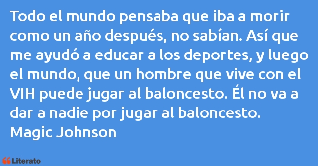 Frases de Magic Johnson