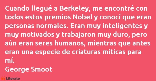 Frases de George Smoot