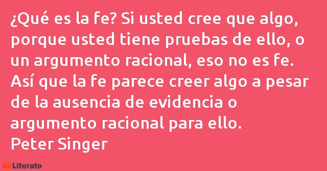 Frases de Peter Singer