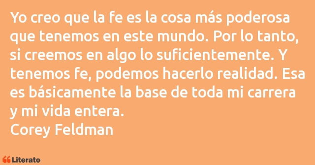 Frases de Corey Feldman