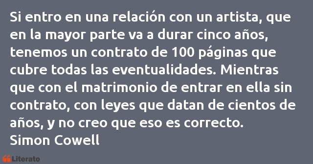 Frases de Simon Cowell