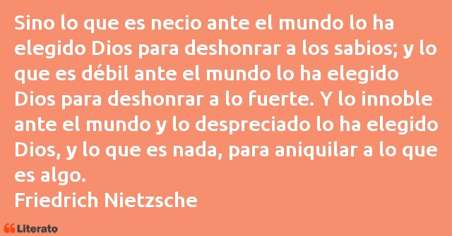 Frases de Friedrich Nietzsche