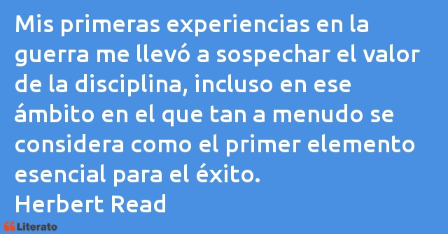 Frases de Herbert Read