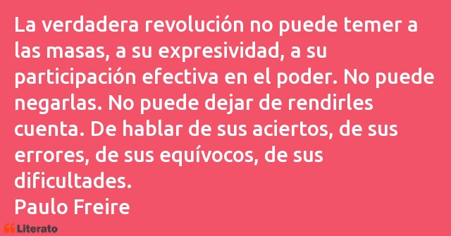 Frases de Paulo Freire