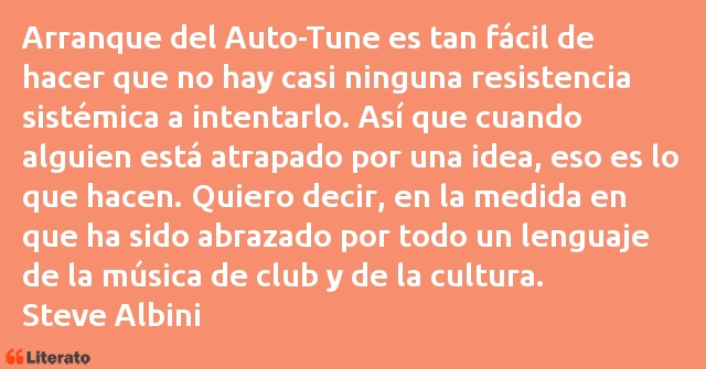 Frases de Steve Albini