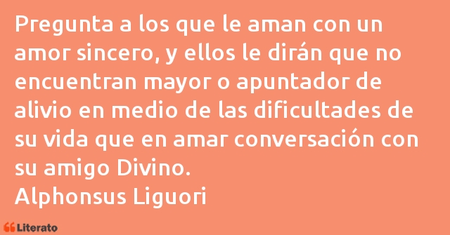 Frases de Alphonsus Liguori