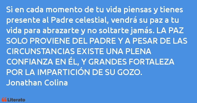 Frases de Jonathan Colina