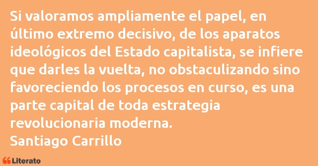 Frases de Santiago Carrillo