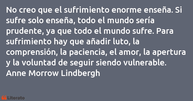 Frases de Anne Morrow Lindbergh