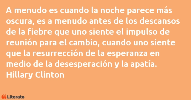 Frases de Hillary Clinton