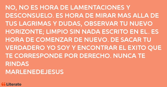 Frases de MARLENEDEJESUS