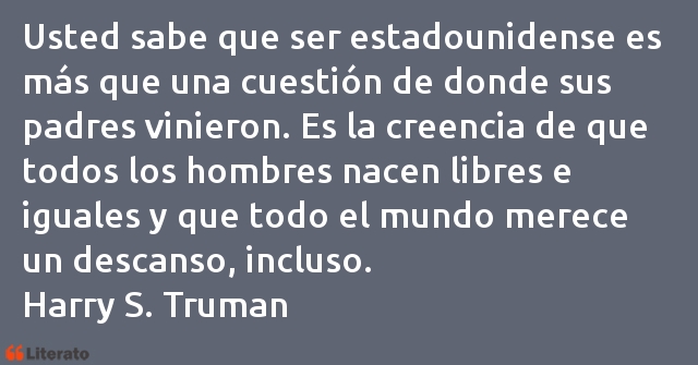 Frases de Harry S. Truman