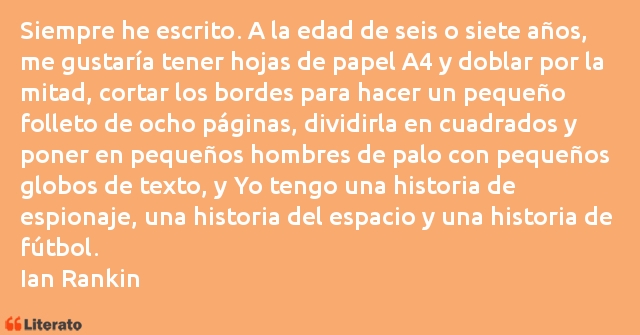 Frases de Ian Rankin