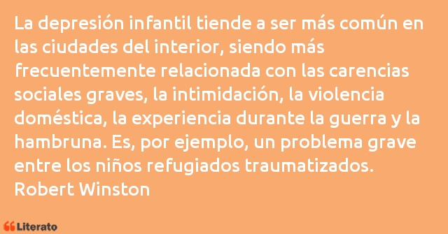 Frases de Robert Winston