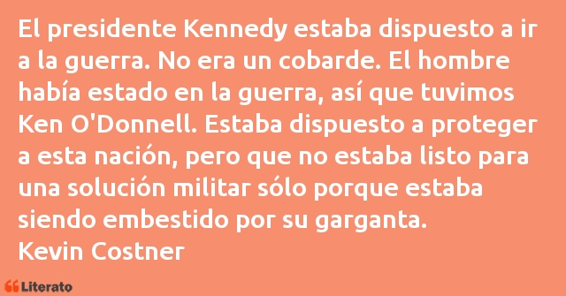 Frases de Kevin Costner