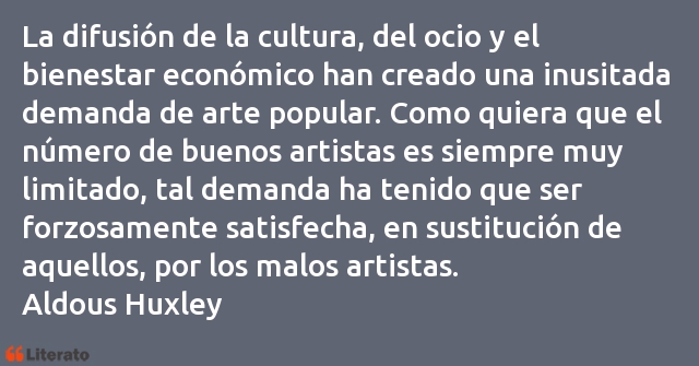 Frases de Aldous Huxley