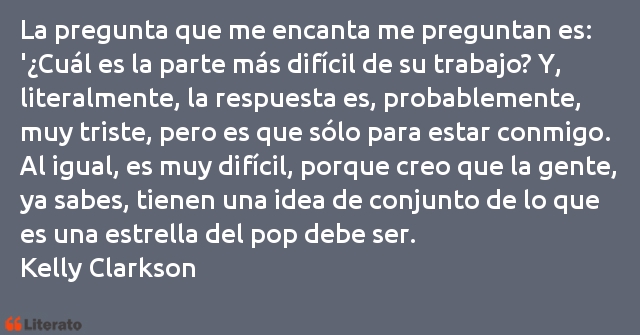 Frases de Kelly Clarkson