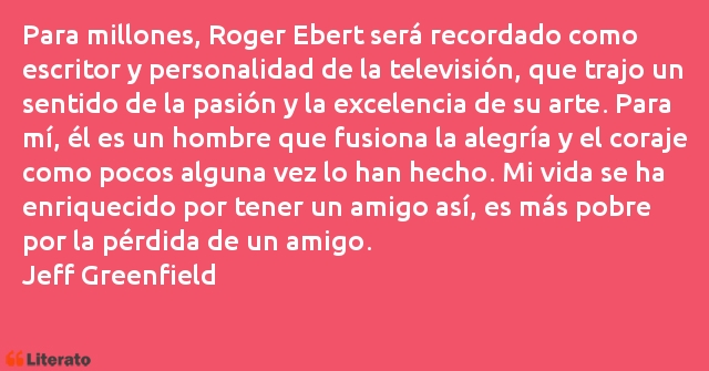 Frases de Jeff Greenfield