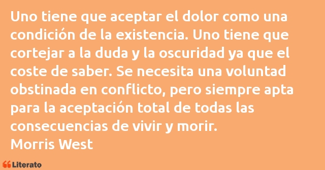 Frases de Morris West