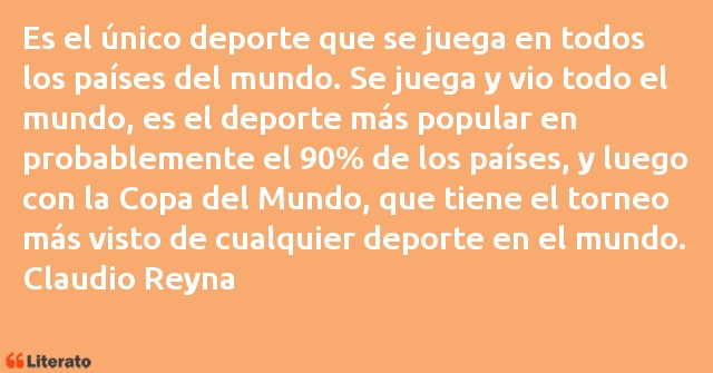 Frases de Claudio Reyna