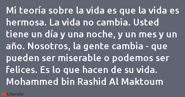 Frases de Mohammed bin Rashid Al Maktoum