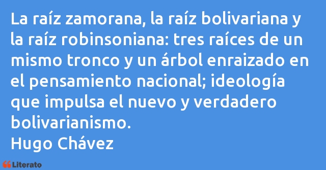 Frases de Hugo Chávez