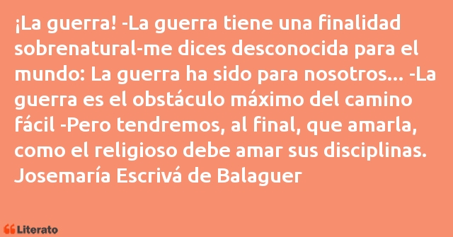 Frases de Josemaría Escrivá de Balaguer