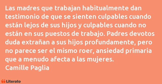 Frases de Camille Paglia