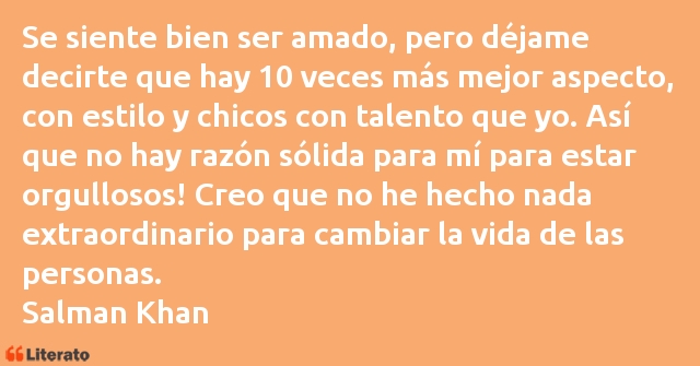 Frases de Salman Khan