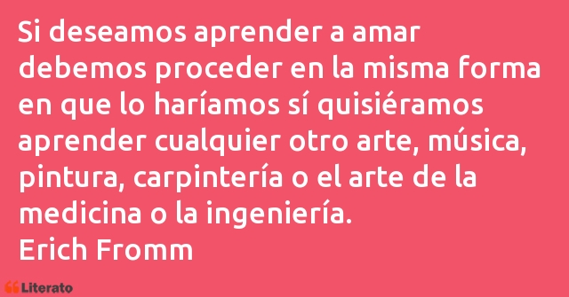 Frases de Erich Fromm