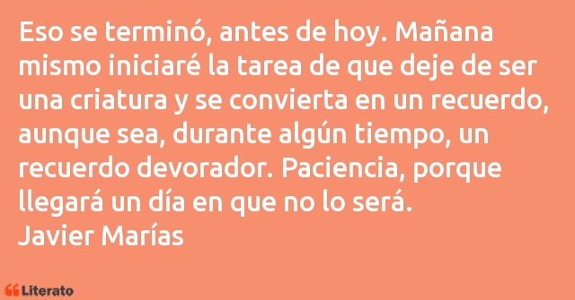 Frases de Javier Marías