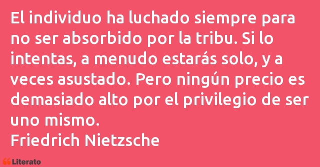 Frases de Friedrich Nietzsche