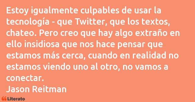 Frases de Jason Reitman