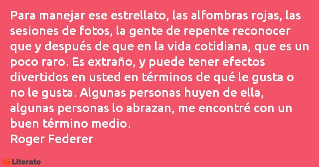 Frases de Roger Federer