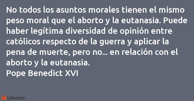 Frases de Pope Benedict XVI