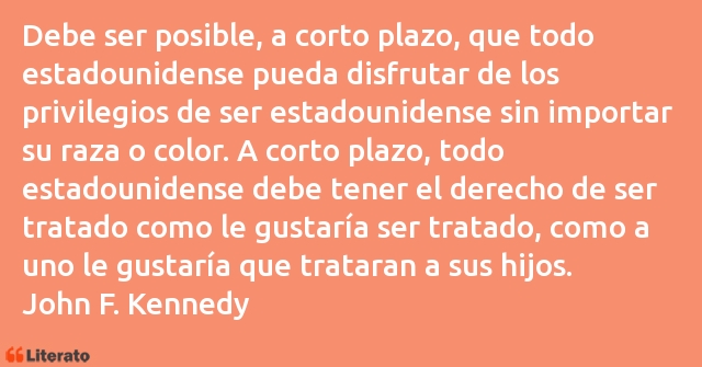 Frases de John F. Kennedy