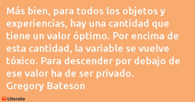 Frases de Gregory Bateson