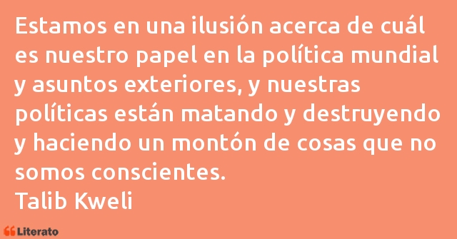 Frases de Talib Kweli