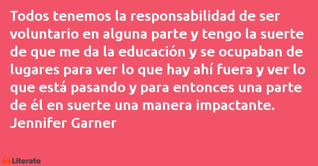 Frases de Jennifer Garner