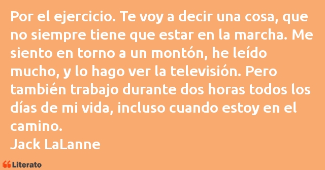 Frases de Jack LaLanne