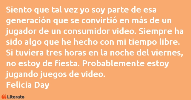 Frases de Felicia Day