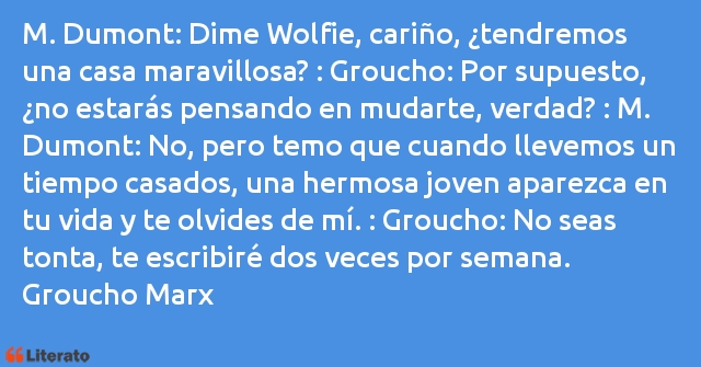 Frases de Groucho Marx