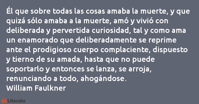 Frases de William Faulkner