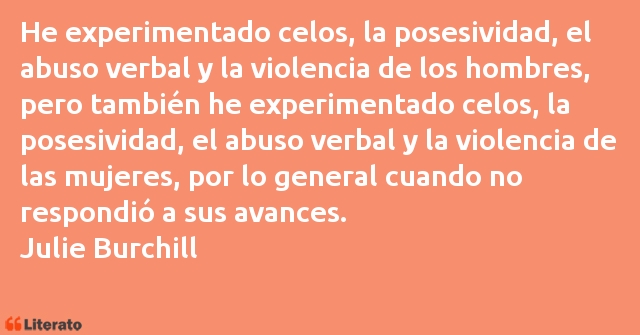 Frases de Julie Burchill