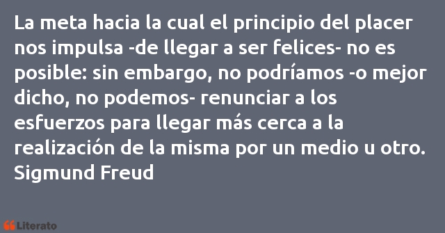 Frases de Sigmund Freud